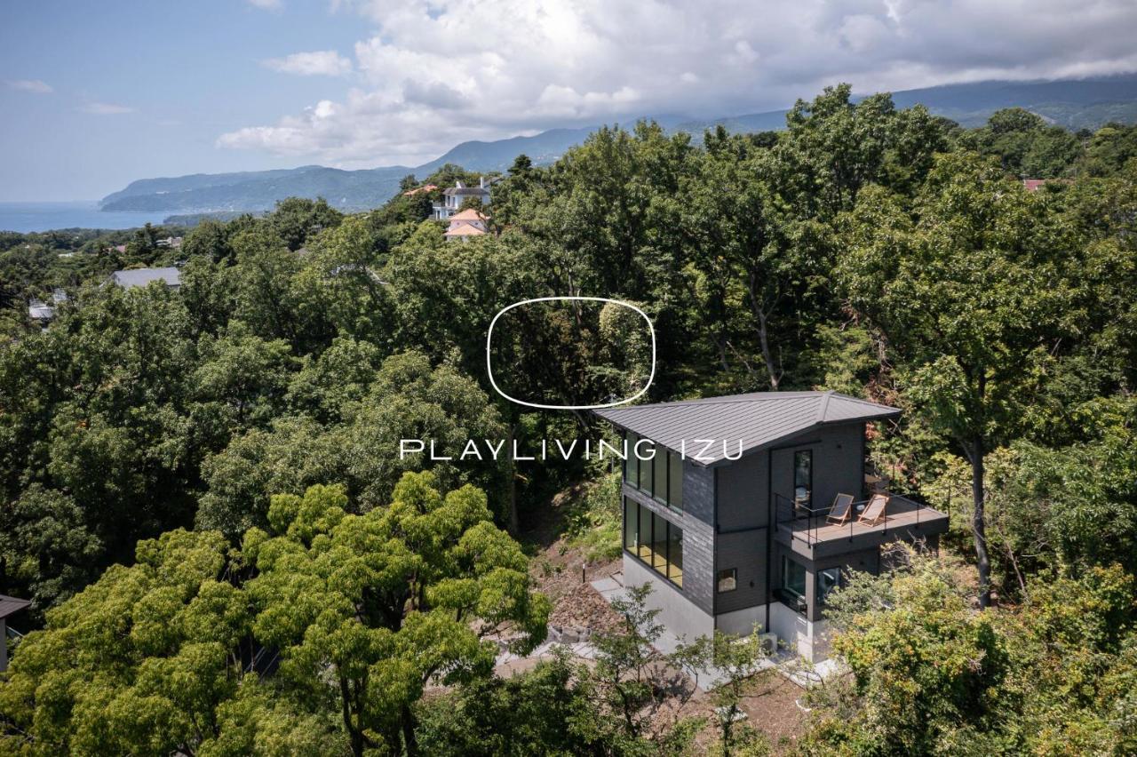 Playliving Izu - A Ocean View Villa With Onsen Ito  Luaran gambar